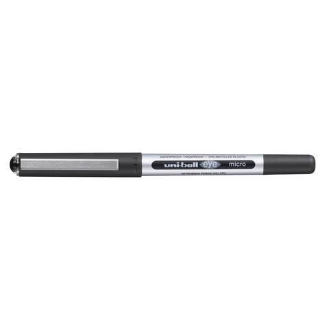 Penna gel con cappuccio Uni-Ball Eye 0,5 mm nero M UB150E N